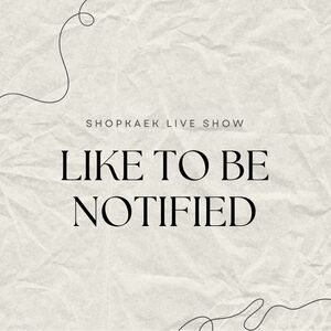 SHOPKAEK Live Show Notification